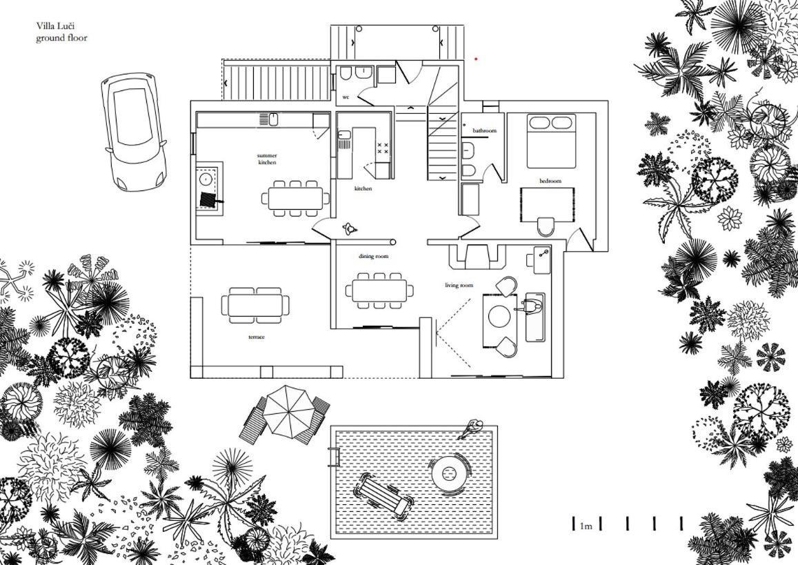 Villa Luci Pucisca Extérieur photo